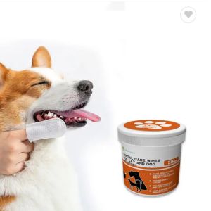 Toallitas dentales para mascotas