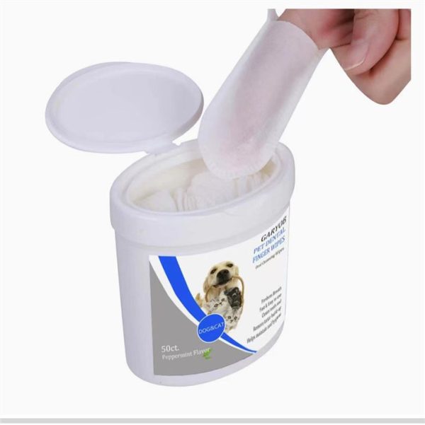 Lingettes dentaires pour chiens