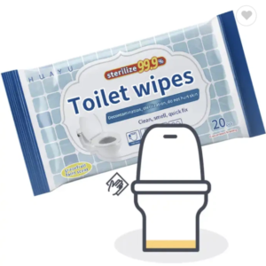 Portable Flushable Wipes