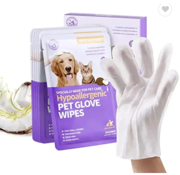 Toallitas ecológicas para mascotas
